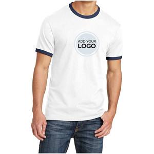 Venta al por mayor Patrón sólido Tri-Blend Ringer T Shirt - Product Image 4