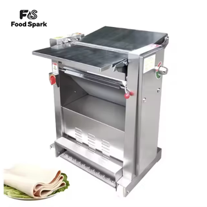 เครื่องหั่นเนื้อแนวตั้งอัตโนมัติเครื่องหั่นหนังหมูเป็นชิ้นยาวเครื่องปอกผิวหมูเนื้อวัว - Product Image 4