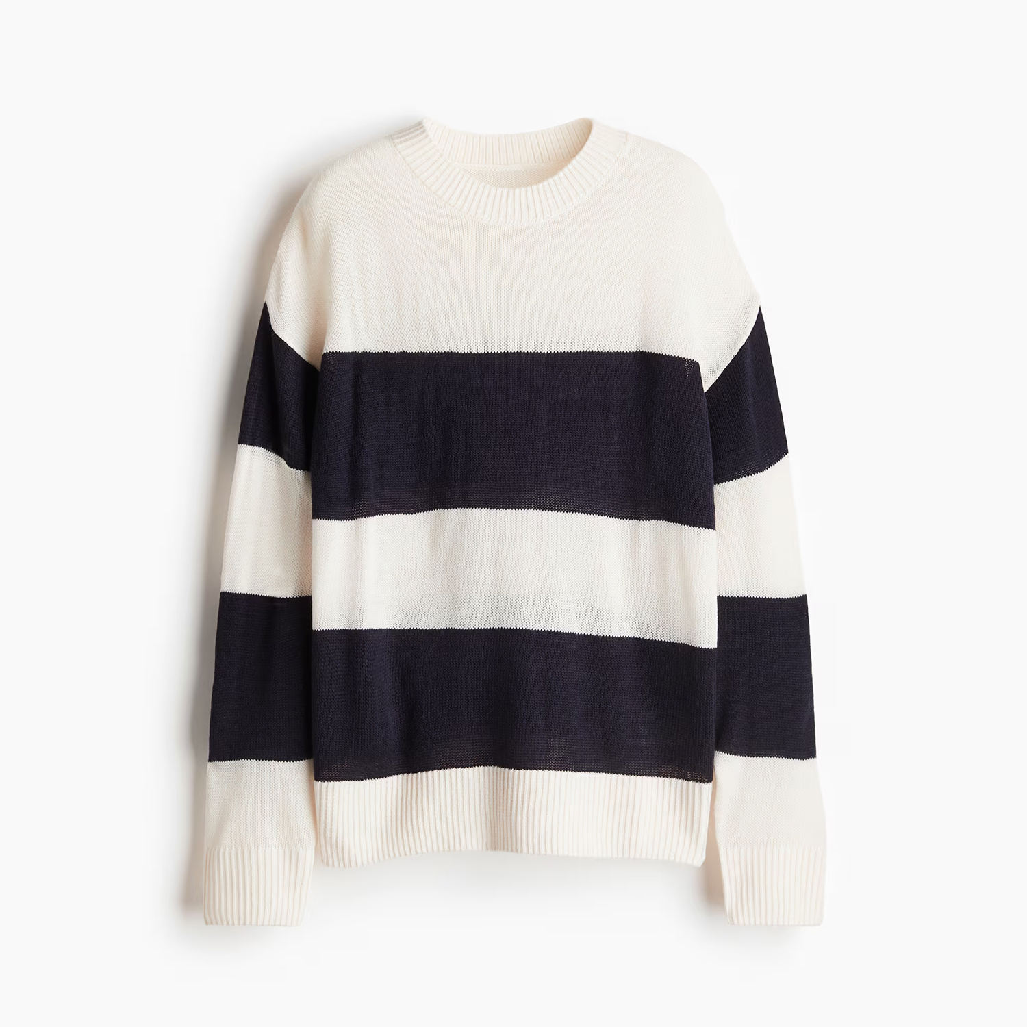 Navy blue- striped