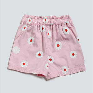 Pantalones Cortos Casuales para Estudiantes, Verano, Venta al por Mayor, Pantalones Cortos Personalizados para Niños, Color Rosa, Pantalones Cortos de Sarga Suave para Niños - Product Image 2