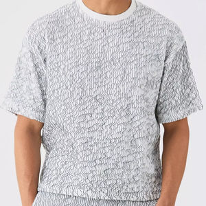 2025 hommes été nouvelle mode deux pièces ensemble avec Logo personnalisé poids lourd marque vêtements Shorts ensembles à vendre OEM ODM entretenu - Product Image 6