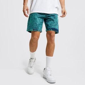 Low MOQ Embroidery Denim Washed Shorts Custom <b>Men</b> Street Wear Denim Baggy Shorts / Denim <b>Jeans</b> Wholesale Rate Custom 2025 - Product Image 6