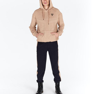 Conjunto Deportivo de Felpa 100% Algodón con Logotipo Personalizado, de Alta Calidad, Diseño Moderno, Venta al Por Mayor, 2 Piezas, Personalizable, Tallas Grandes, Invierno - Product Image 1