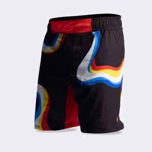 Oversize Poliéster Mma Shorts Hombres Alta Calidad Boxeo Entrenamiento Fight Mma Boxing Shorts Hombres - Product Image 4