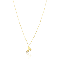 Skate Design hangerketting voor vrouwen, minimalistische vorm, Turkse groothandel, handgemaakt, 925 sterling zilveren sieraden