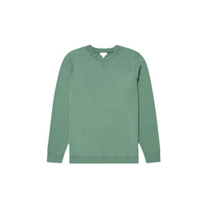 Vente en gros 100% coton pull sweat pour hommes taille personnalisée côtes ras du cou solide hiver blanc recadrée hommes sweat à capuche - Product Image 6