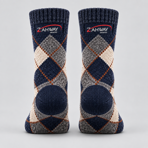 Custom <b>Winter</b> <b>Socks</b> High Quality Warm Soft <b>Winter</b> <b>Socks</b> Thick Comfortable Fabric Breathable Stretch Design for Cold Weather Use - Product Image 5