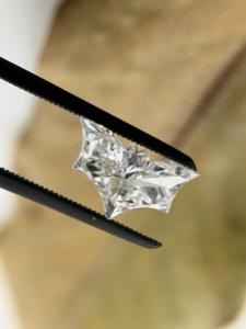 Diamant de laboratoire en forme de chauve-souris pour pendentifs bague ou boucles d'oreilles cadeau d'anniversaire diamant créé en laboratoire - Product Image 5