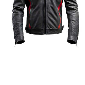 Blouson de moto en cuir unisexe coupe-vent de style européen, en cuir de vachette premium, sur mesure, toutes saisons, fournisseur en gros - Product Image 5
