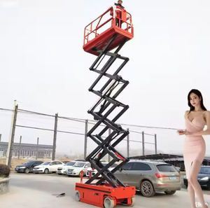 Nouvelle condition alimentée par moteur diesel 10m-20m auto-élévateur nacelle Type araignée chariots élévateurs à flèche de travail aérien sur chenilles - Product Image 1