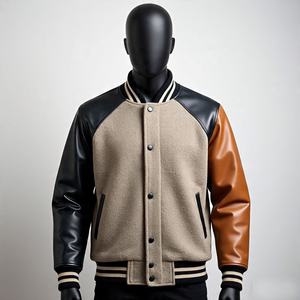 Uniforme d'équipe en laine de haute qualité à logo personnalisé vestes d'université pour hommes vente en gros de veste de baseball universitaire unie vierge - Product Image 6