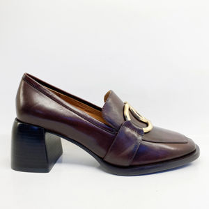 <span class=keywords><strong>Scarpe</strong></span> da donna <span class=keywords><strong>con</strong></span> <span class=keywords><strong>tacco</strong></span> Slip-On in stile mocassini di lusso <span class=keywords><strong>con</strong></span> tacchi spessi <span class=keywords><strong>scarpe</strong></span> firmate a punta chiusa per l'estate autunno primavera - Product Image 1