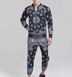 Survêtement confortable en coton et polyester pour hommes taille personnalisée bas actifs fabriqués au Pakistan en vente - Product Image 3