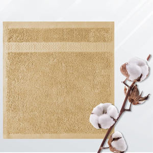 Ensemble de serviettes de bain rayées brodées personnalisées en coton doux uni blanc enfants sport plage imprimé logo soin des cheveux essuie-mains pour séchage - Product Image 5