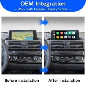 F30 F20ไร้สาย CarPlay Android ออโต้อินเตอร์เฟซสำหรับ BMW CCC CIC NBT EVO F02 F01 F10 F11 E84 E25 E60 F26 F70โมดูลเล่น F71รถยนต์ - Product Image 2