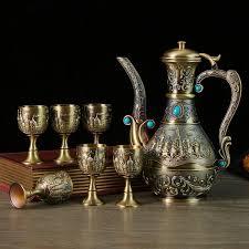 <b>Arabic</b> Brass Coffee Pot Dallah - Product Image 4