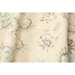 Alfombra de 5.7x9.3 pies, Alfombra Turca Vintage, Alfombra de Lana Verde - Product Image 5
