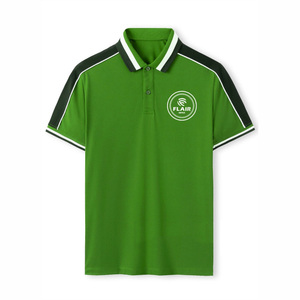 เสื้อยืดโปโลผ้าฝ้าย100% สำหรับผู้ชายขายดีผ้าคอตตอนสำหรับงานตามสั่งสีพื้นสไตล์ลำลองพิมพ์ลายน้ำหนัก180ก. - Product Image 3