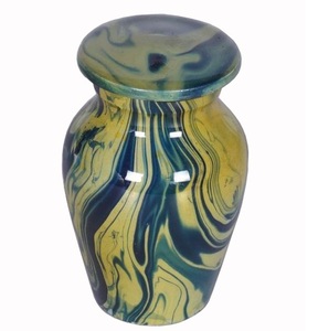 Most Popular Custom Design Aluminium Metal Cremation Urn with Modern Eco-Friendly Handmade High Quality Home Decor Precision - Product Image 2