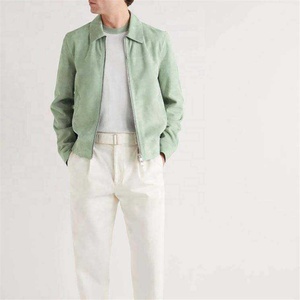 Fabriqués à la main personnalisé fermeture éclair recadrée hommes vestes en gros usine pour qualité décontracté et vêtements de travail doux respirant tissus durables - Product Image 2