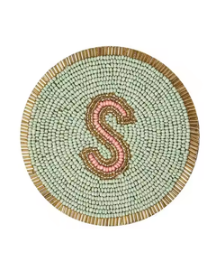 Posavasos con cuentas Posavasos hecho a mano Regalo Posavasos con cuentas de inspiración vintage - Product Image 4