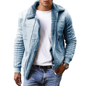 Nueva llegada de la chaqueta de cuero de los hombres al por mayor chaquetas de cuero para los hombres - Product Image 4