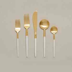 Ensemble de couverts en acier inoxydable Couverts résistants à la chaleur pour une utilisation sûre dans les restaurants, les hôtels et la maison quotidienne - Product Image 2