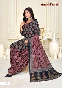 Costume Patiala en pur coton Kurti avec dupatta imprimé Disponible chez l'exportateur en gros - Product Image 2