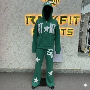 Imprimé meilleure qualité par le fabricant la demande des clients survêtement à fermeture éclair à bas prix pour hommes style unique nouveau design survêtements pour hommes - Product Image 3