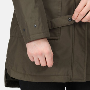 Nueva chaqueta Parka estilo Pu abrigo de cuero grueso cálido transpirable Parkas para mujer personalizado con capucha invierno Parkas chaqueta de moda - Product Image 5