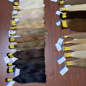 Mechones a granel de pelo de color liso, 100 gramos, para peluquería, color europeo, a granel, de Vietnam - Product Image 5