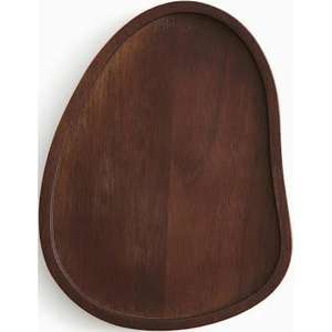 Plateau de service en bois fait à la main de qualité supérieure avec surface polie matériau résistant aux rayures adapté à la maison hôtel et événements - Product Image 2