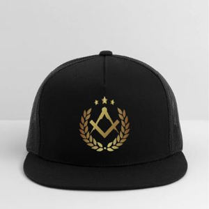 Casquette maçonnique structurée avec broderie, ajustement réglable, confortable pour les réunions cérémonielles, les activités de plein air et les tenues décontractées - Product Image 4