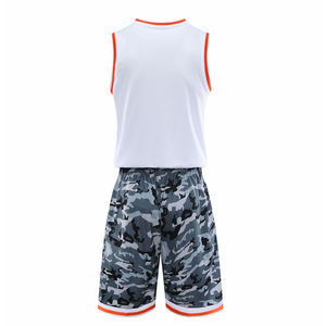 Uniforme de basket-ball sans manches à la vente chaude Concevez votre propre logo Uniforme de basket-ball pour hommes - Product Image 2