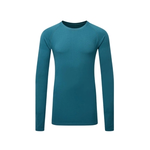 Thermal <b>Compression</b> Top Men Running Long Sleeve Warm Stretch <b>Base</b> <b>Layer</b> Quick Dry Breathable Athletic Training Shirt Custom - Product Image 3