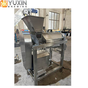 Exprimidor de manzana industrial trituradora de frutas y tornillo/máquina de prensa de jugo tipo Correa - Product Image 2