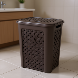 ARIANNA Weng 8105451909 Cesto de Ropa de Plástico (30Lt) para Tontarelli, Acabado Elegante Weng, Capacidad de 30 Litros - Product Image 3