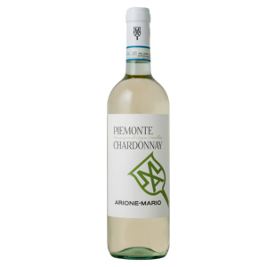 Vin de Chardonnay Blanc Sec de Qualité Italienne 750ml DOC Piemonte Fabriqué en Italie avec Bouteille en Verre Calici - Product Image 1