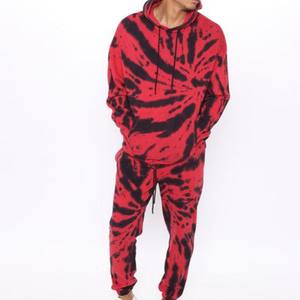 Survêtement Tie Dye le plus demandé Taux raisonnable Anti-rides Offre Spéciale Survêtement Tie Dye manches complètes avec tissu dernier cri - Product Image 6