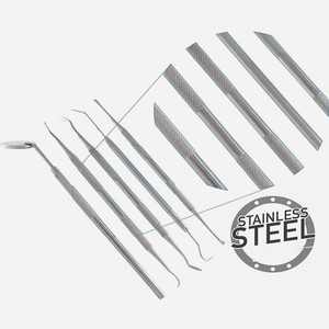 Ensemble d'instruments dentaires composites de qualité supérieure, ensemble complet électrique avec poignée ergonomique, certifié CB par SurgiRight Instrument - Product Image 5