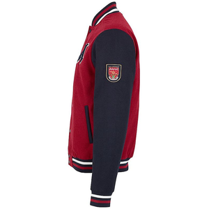 Venta caliente de los hombres de invierno Letterman chaqueta hecha a medida con el logotipo de alta calidad de tela de lana de longitud larga - Product Image 4