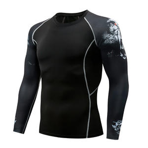 Camiseta de Rashguard Personalizada para MMA, para Hombre, Ajuste de Entrenamiento, Secado Rápido, Transpirable, Tejido Sostenible de Primera Calidad, para Surf, BJJ, Grappling - Product Image 6