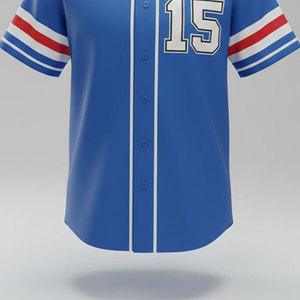 Custom <b>Baseball</b> Jersey Sets Breathable Mesh Fabric Quick Dry 100% Polyester Relaxed Fit Team Uniform Sports Practice Casual Wear - Product Image 5