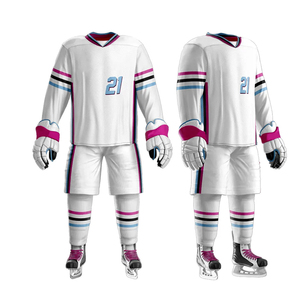 Ensembles de tenues de hockey sur glace pour hommes de qualité supérieure, adultes - Performances maximales, entraînement, match, utilisation rapide, respirant, personnalisé - Product Image 1