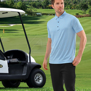 Camisetas de polo de alta calidad Camisetas de Polo de manga corta personalizadas con estampado de pantalla personalizado para hombres 100% algodón Casual Patrón personalizado gratis - Product Image 3
