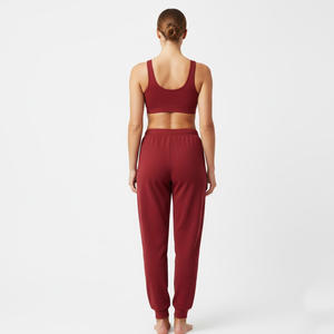 Pantalones de mujer Algodón Casual Cómodo Pantalones de moda Cintura alta Ropa de oficina suave Pantalones elegantes para uso diario de verano - Product Image 3