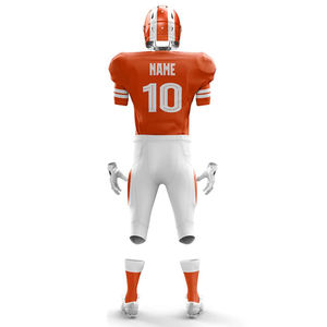 Uniformes de football américain professionnels de haute qualité pour hommes, vente en gros, shorts rembourrés personnalisés, pantalons respirants, 100% polyester, personnalisés - Product Image 6