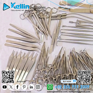 <b>Plastic</b> Surgery Set of 72 Pieces <b>General</b> <b>Plastic</b> Surgery Instruments set of 72 Pcs <b>General</b> Surgical Instrument Set Best Quality - Product Image 2