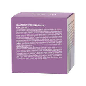 Mg Relax 50 ml Crema de Noche para Lifting Facial Crema de Colágeno para Uso Nocturno - Product Image 1