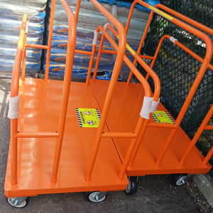 Chariot de bois en acier de haute qualité de meilleure marque, nouvel état, vente à chaud d'équipement de manutention - Product Image 3